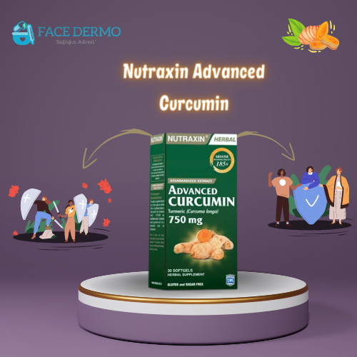 Nutraxin Advanced Curcumin 750 mg 30 Softgels
